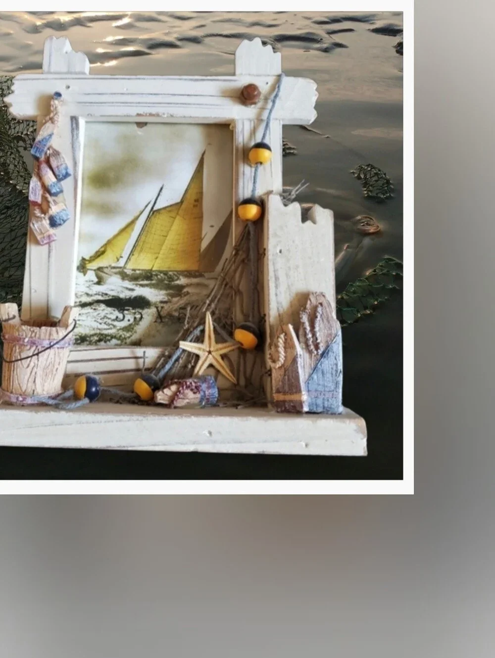 Fishing Pier Picture Frame